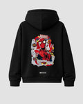 Hoodie Black Spiderman