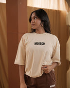 T-shirt Oversize Moesco Ivory