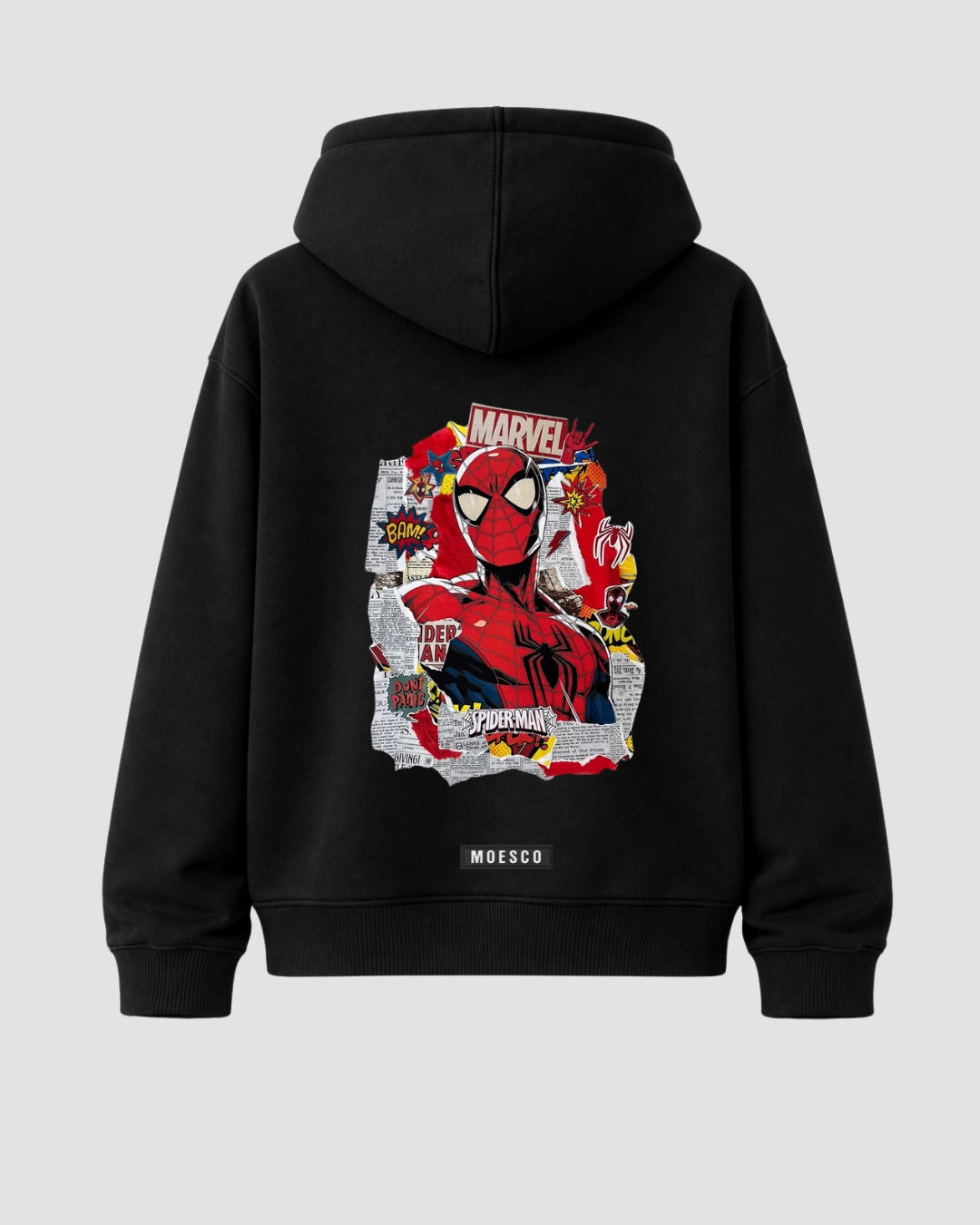Hoodie Black Spiderman