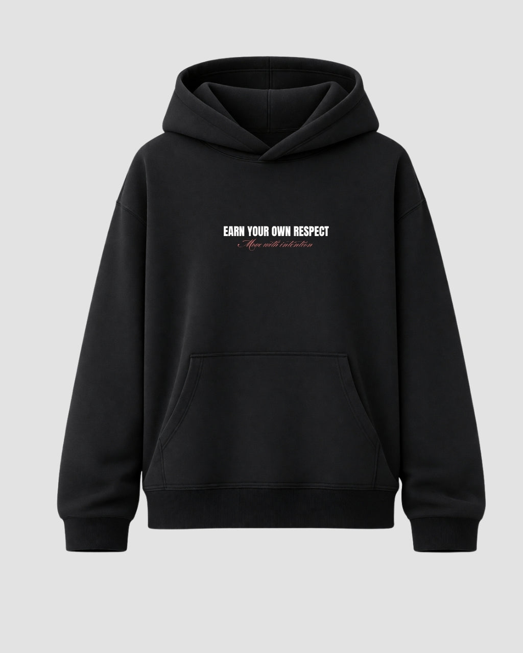 Hoodie Oversize Own Respect Black