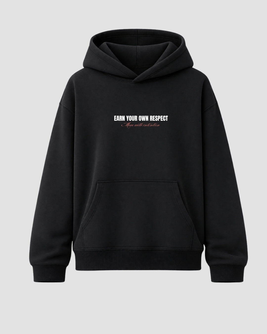 Hoodie Oversize Own Respect Black
