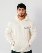 Hoodie Oversize Happiness Ivory