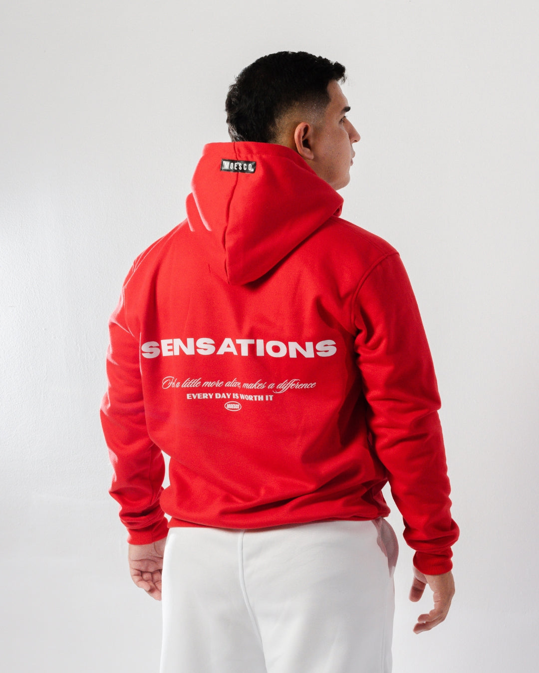 Hoodie Oversize Sensations Red