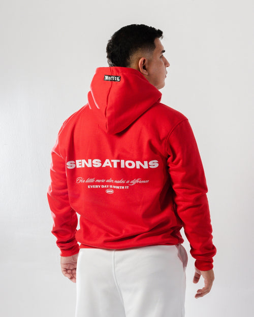 Hoodie Oversize Sensations Red
