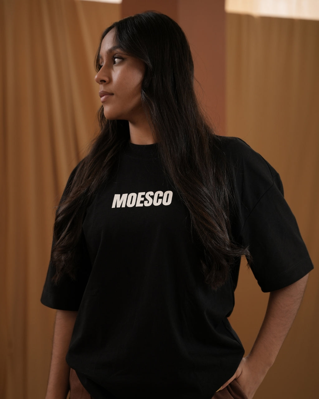 T-shirt Oversize Moesco Black