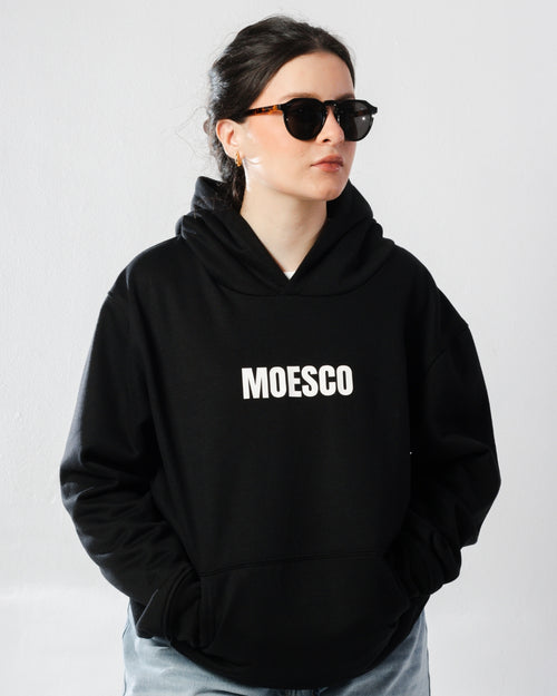 Hoodie Oversize Moesco Original Black