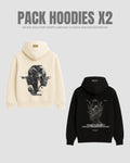 Pack X2 Hoodie Oversize New Edition/ To evolve