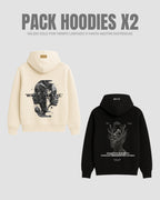 Pack X2 Hoodie Oversize New Edition/ To evolve