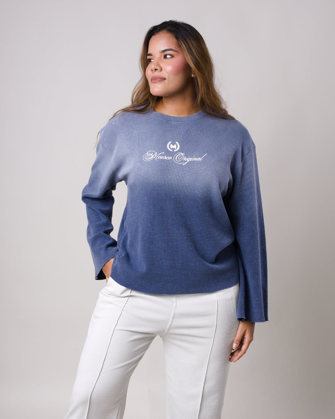 Knit Sweater Moesco Original Blue