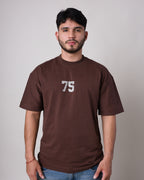 T-shirt Oversize Seventy-Five Brown