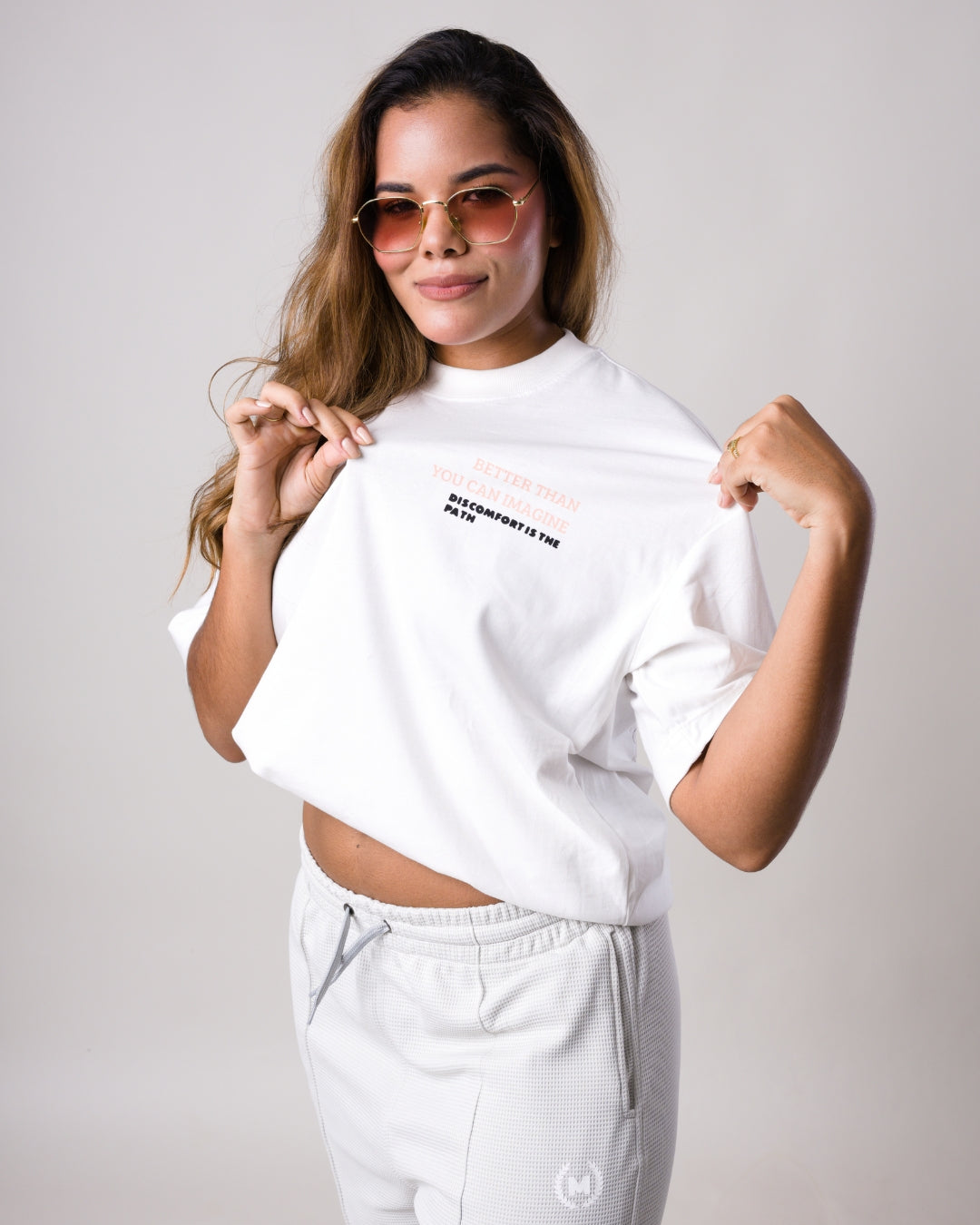 T-shirt Oversize Mindset White