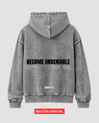 Hoodie Oversize Undeniable Acid Gray