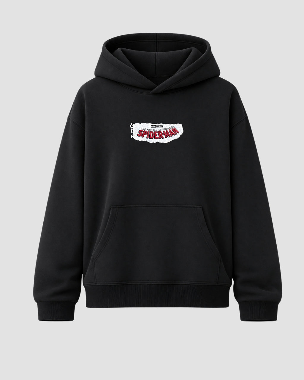 Hoodie Black Spiderman