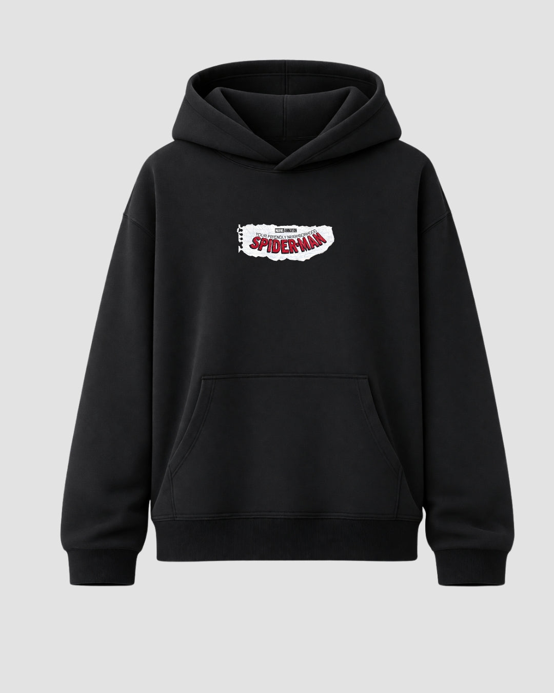 Hoodie Black Spiderman