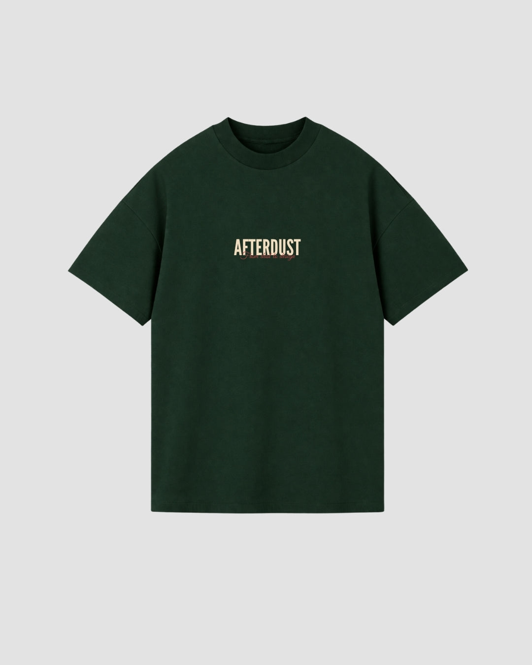 T-shirt Oversize Afterdust Green