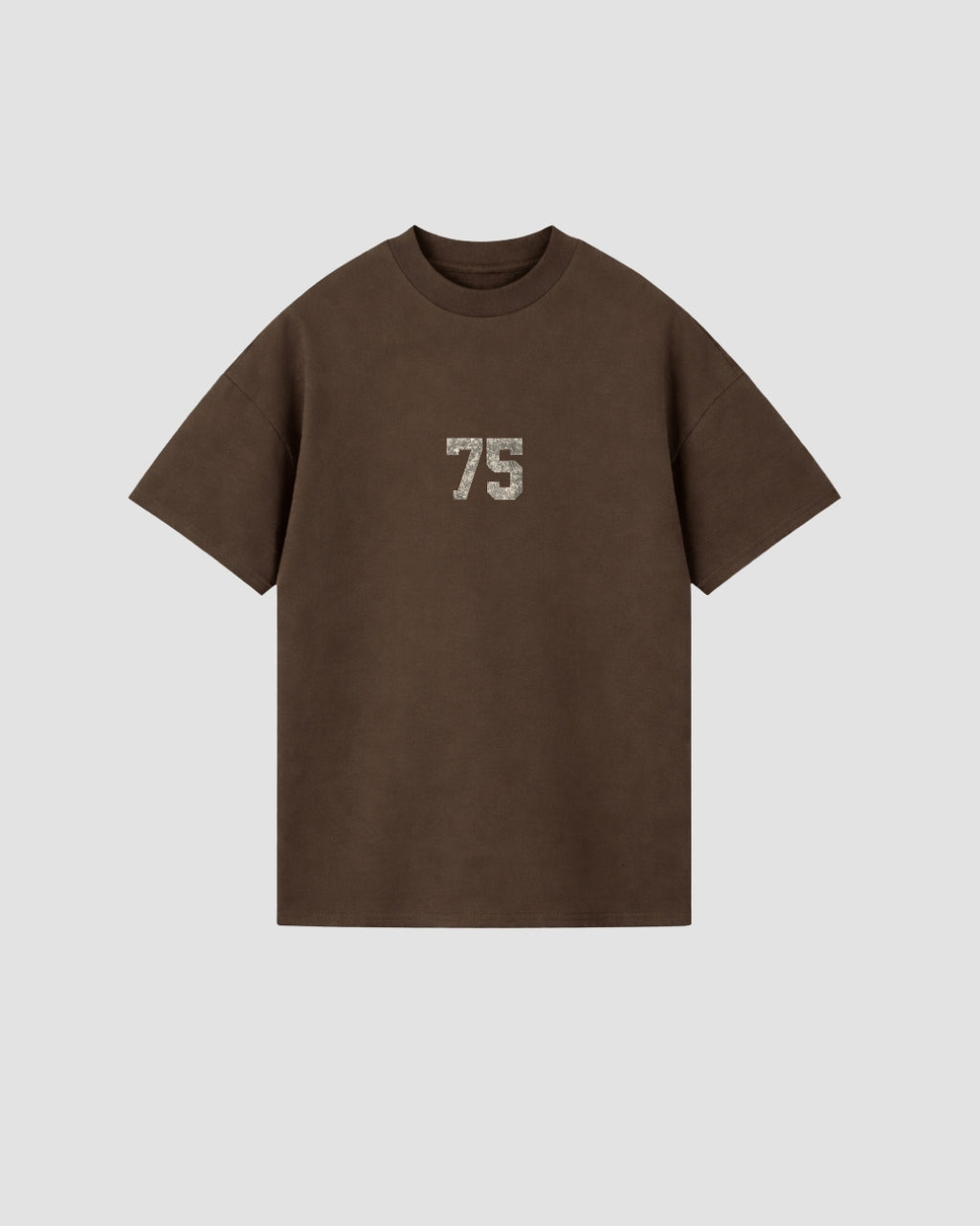 T-shirt Oversize Seventy-Five Brown