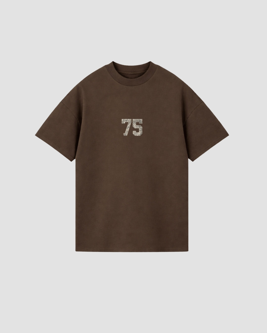 T-shirt Oversize Seventy-Five Brown