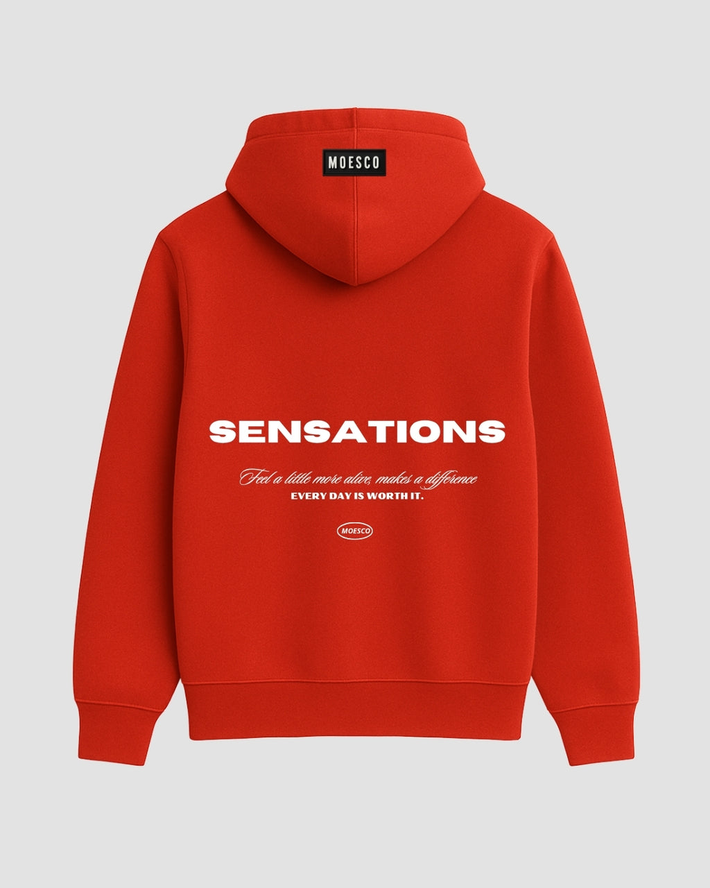 Hoodie Oversize Sensations Red