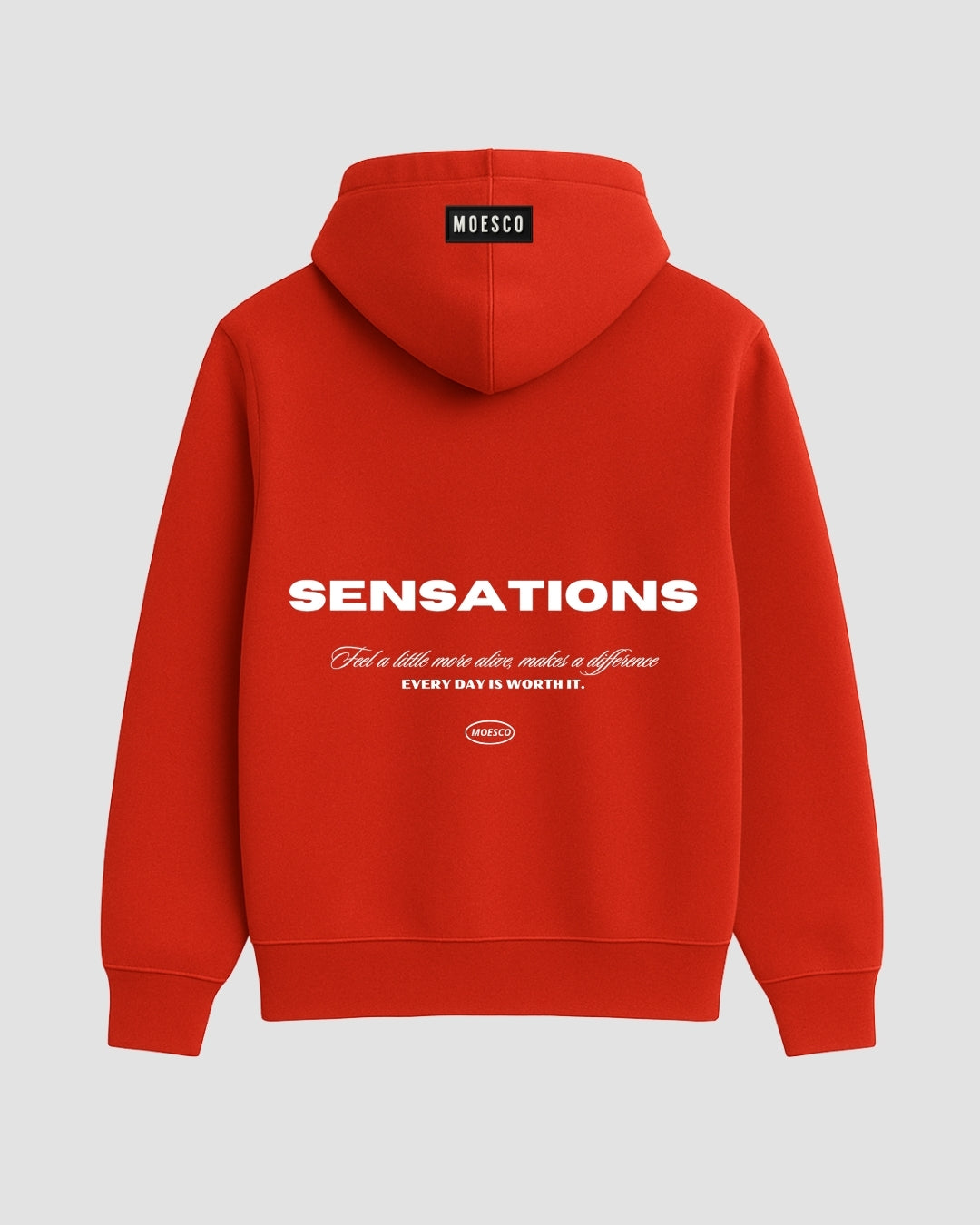 Hoodie Oversize Sensations Red
