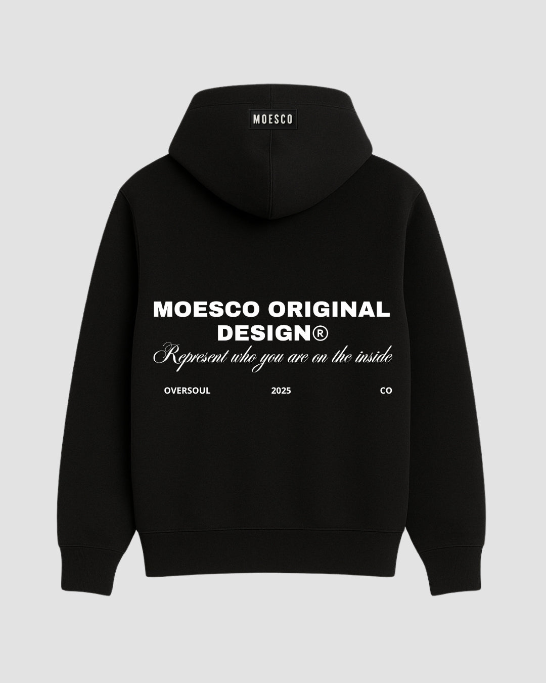 Hoodie Oversize Moesco Original Black