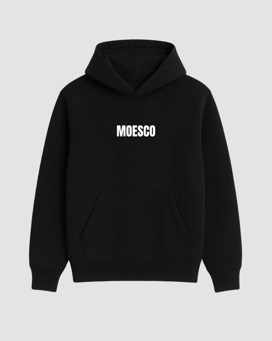 Hoodie Oversize Moesco Original Black