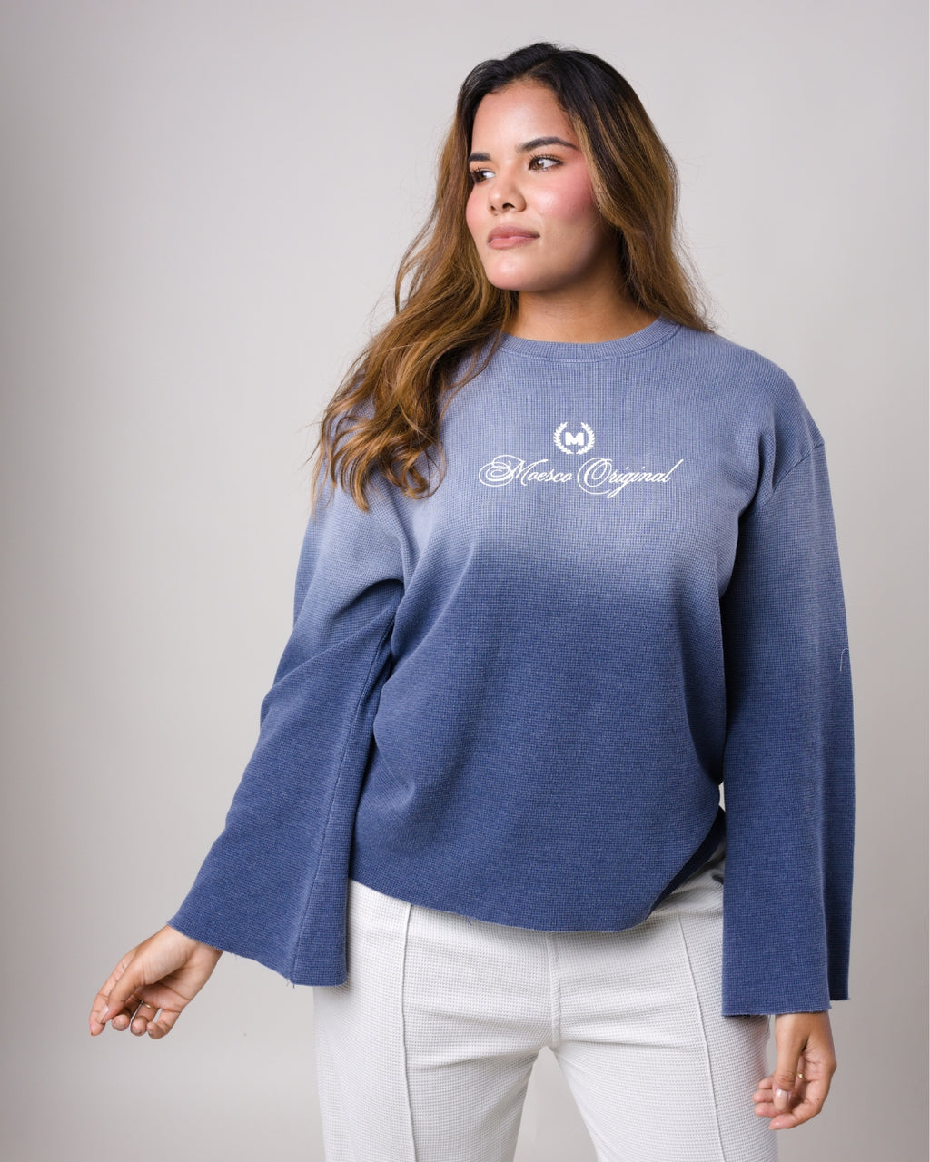 Knit Sweater Moesco Original Blue