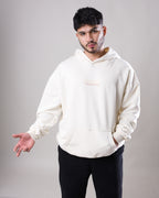 Hoodie Oversize Afterdust Ivory