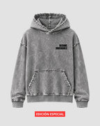 Hoodie Oversize Undeniable Acid Gray