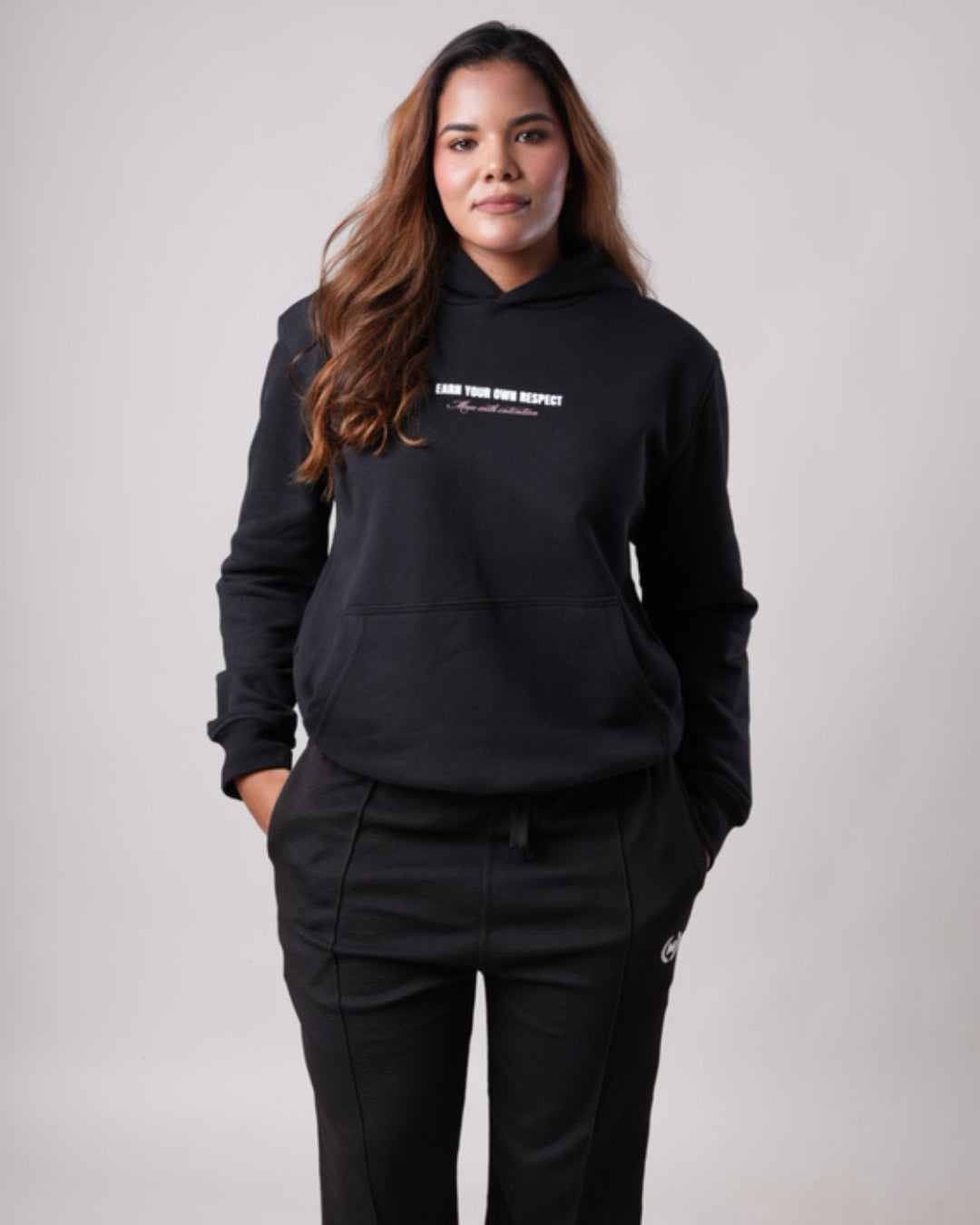 Hoodie Oversize Own Respect Black