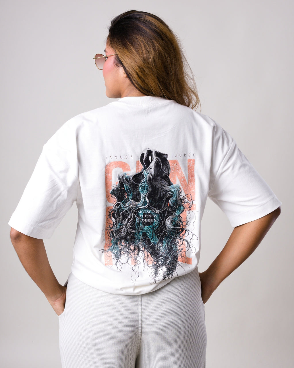 T-shirt Oversize Mindset White