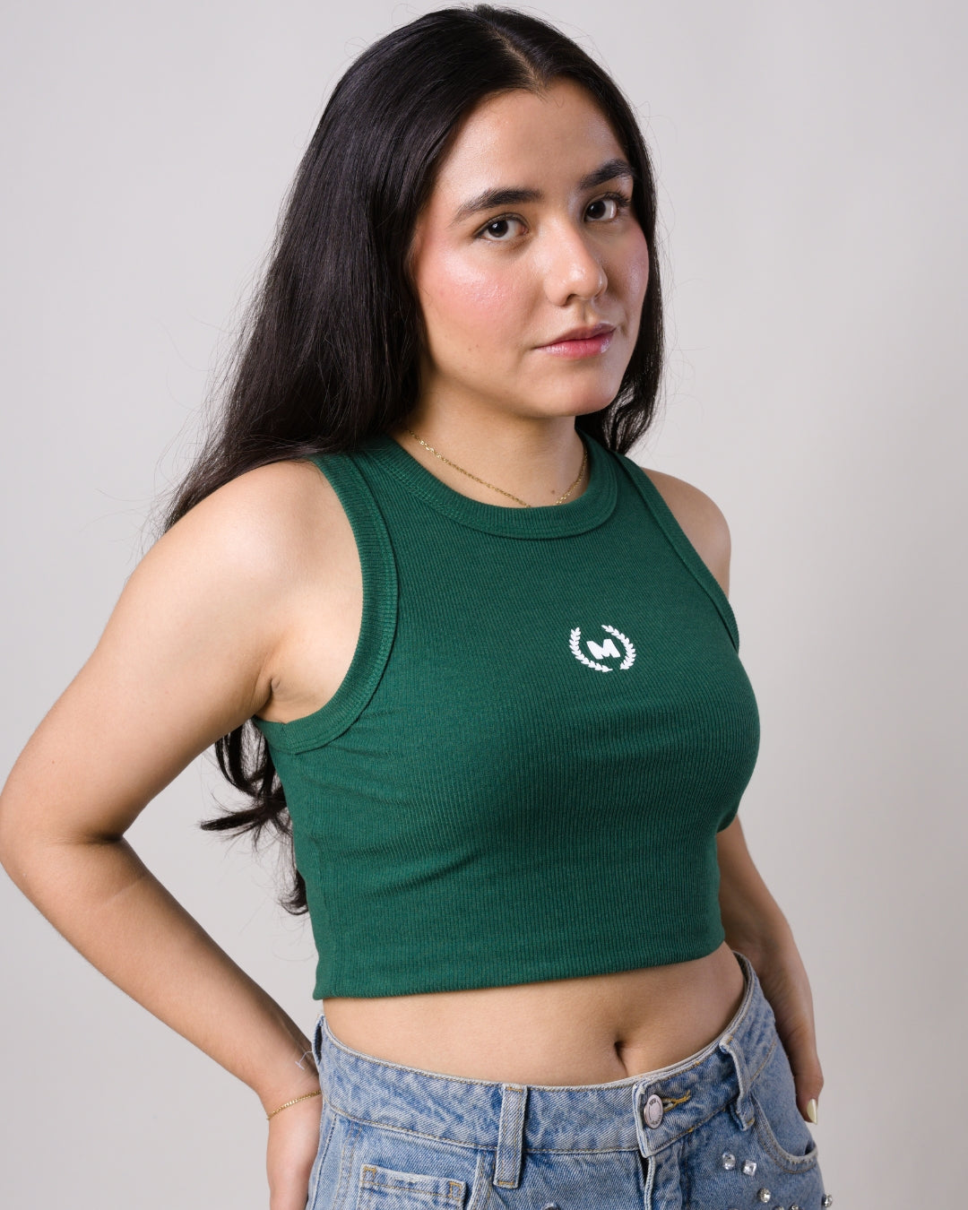 Tank Top Básico Moesco Green