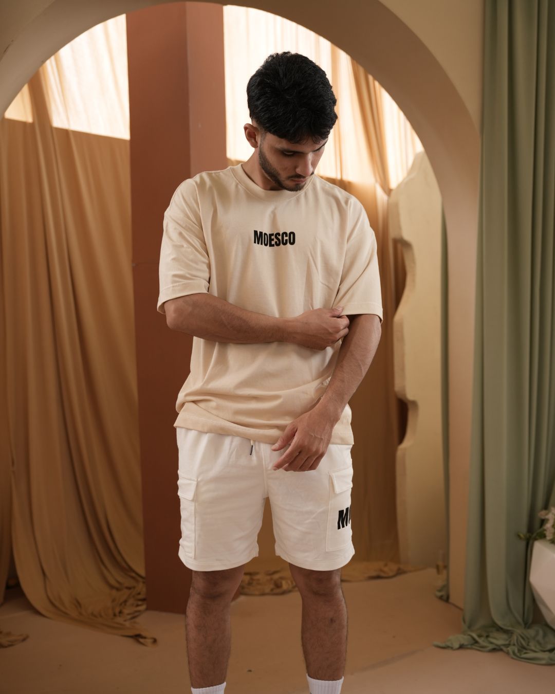 T-shirt Oversize Moesco Ivory