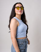 Tank Top Básico Moesco Baby Blue