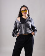Hoodie Boxy Fit Undeniable black