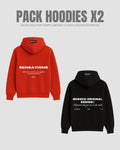 Pack X2 Hoodie Oversize Sensations/Moesco Original