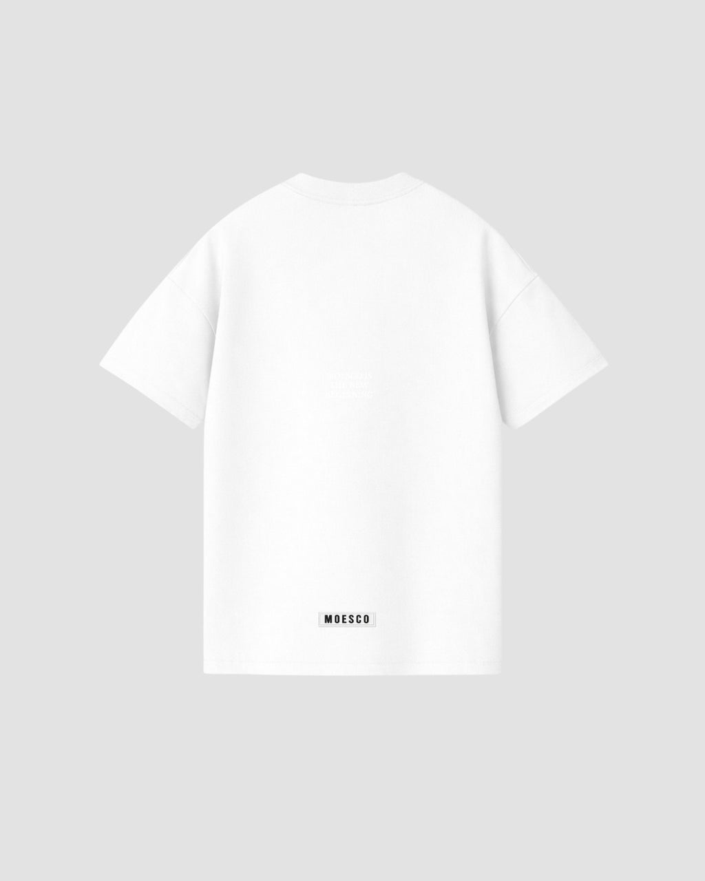 T-shirt Oversize Moesco White