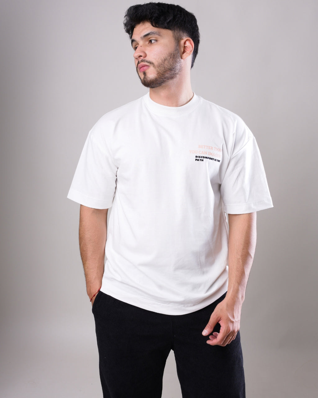 T-shirt Oversize Mindset White