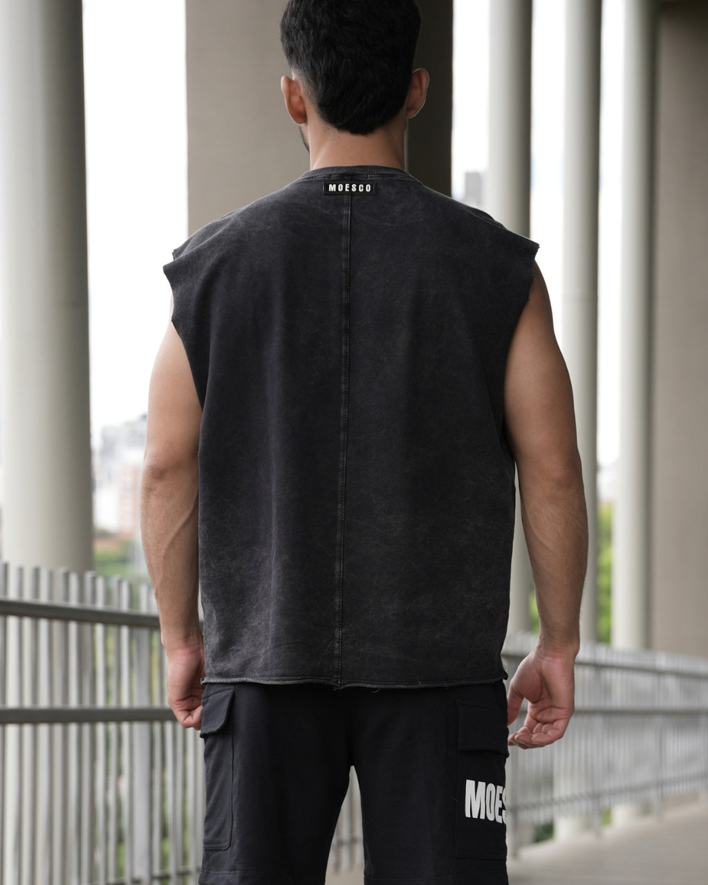 Sleeveless Boxy Fit New Edition Black