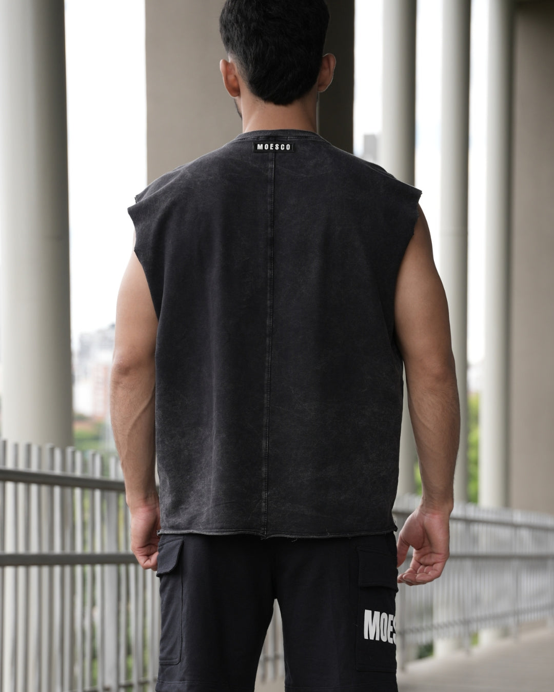 Sleeveless Boxy Fit New Edition Black
