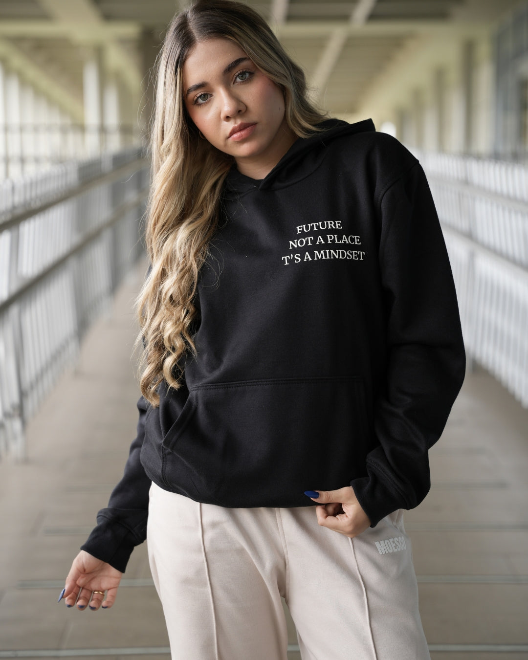 Hoodie Oversize New Edition Black