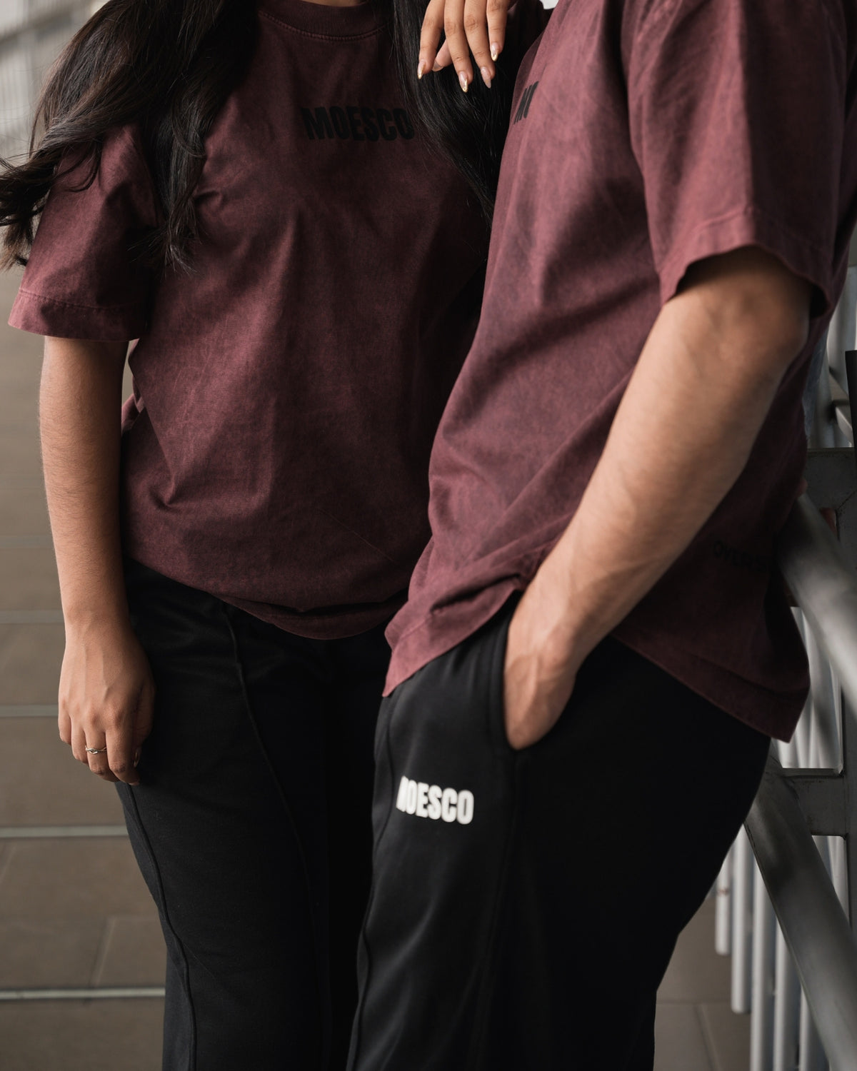 Pack X2 Jogger Básico Moesco Black/White