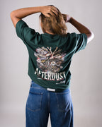 T-shirt Oversize Afterdust Green