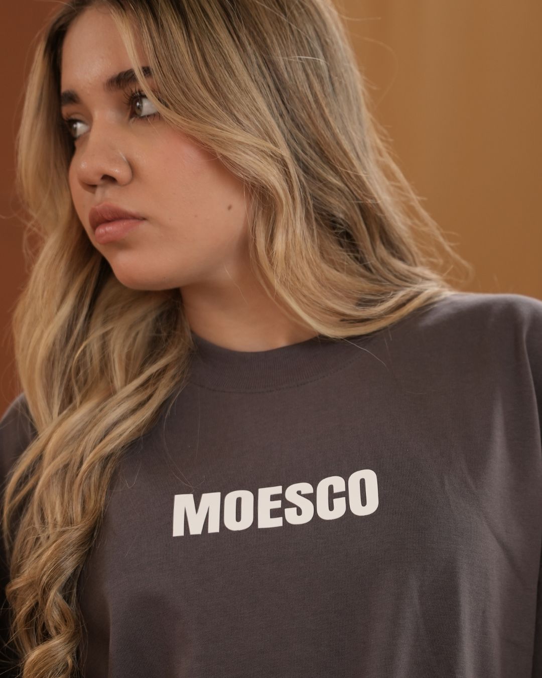 T-shirt Oversize Moesco Gray