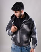 Hoodie Boxy Fit Undeniable black