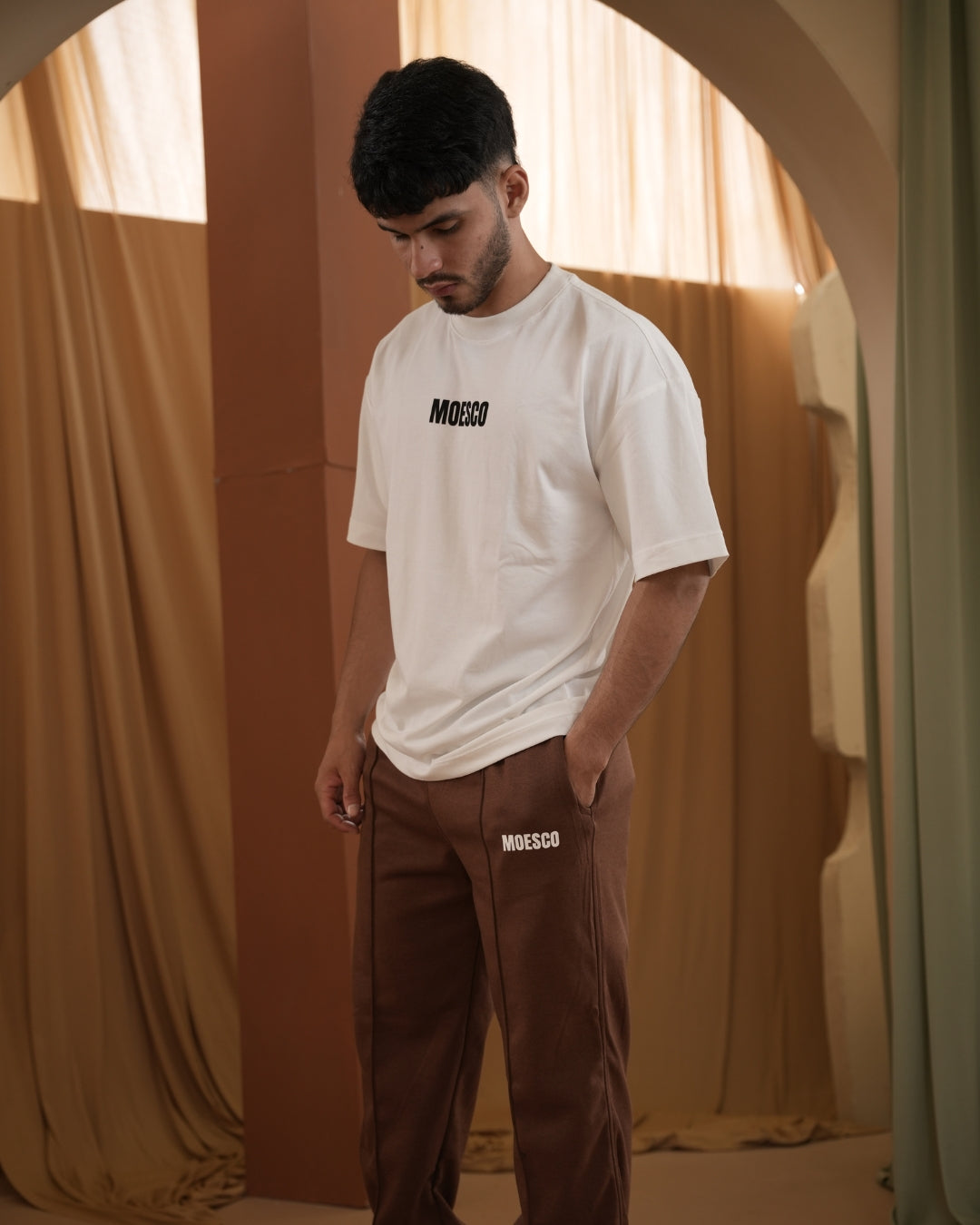 T-shirt Oversize Moesco White