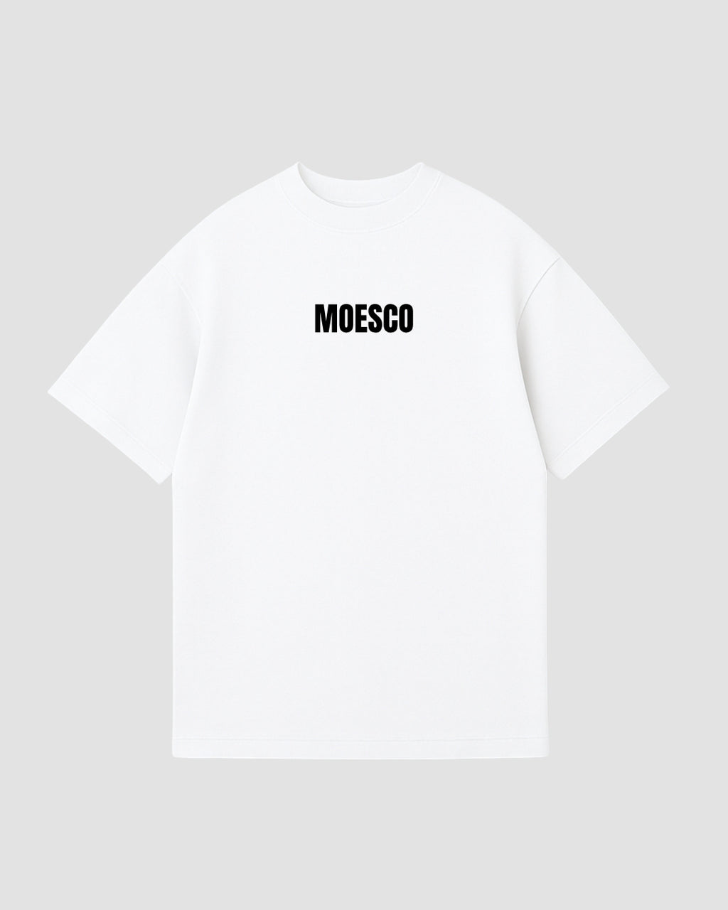 Pack X2 T-shirt Oversize Moesco White/Black