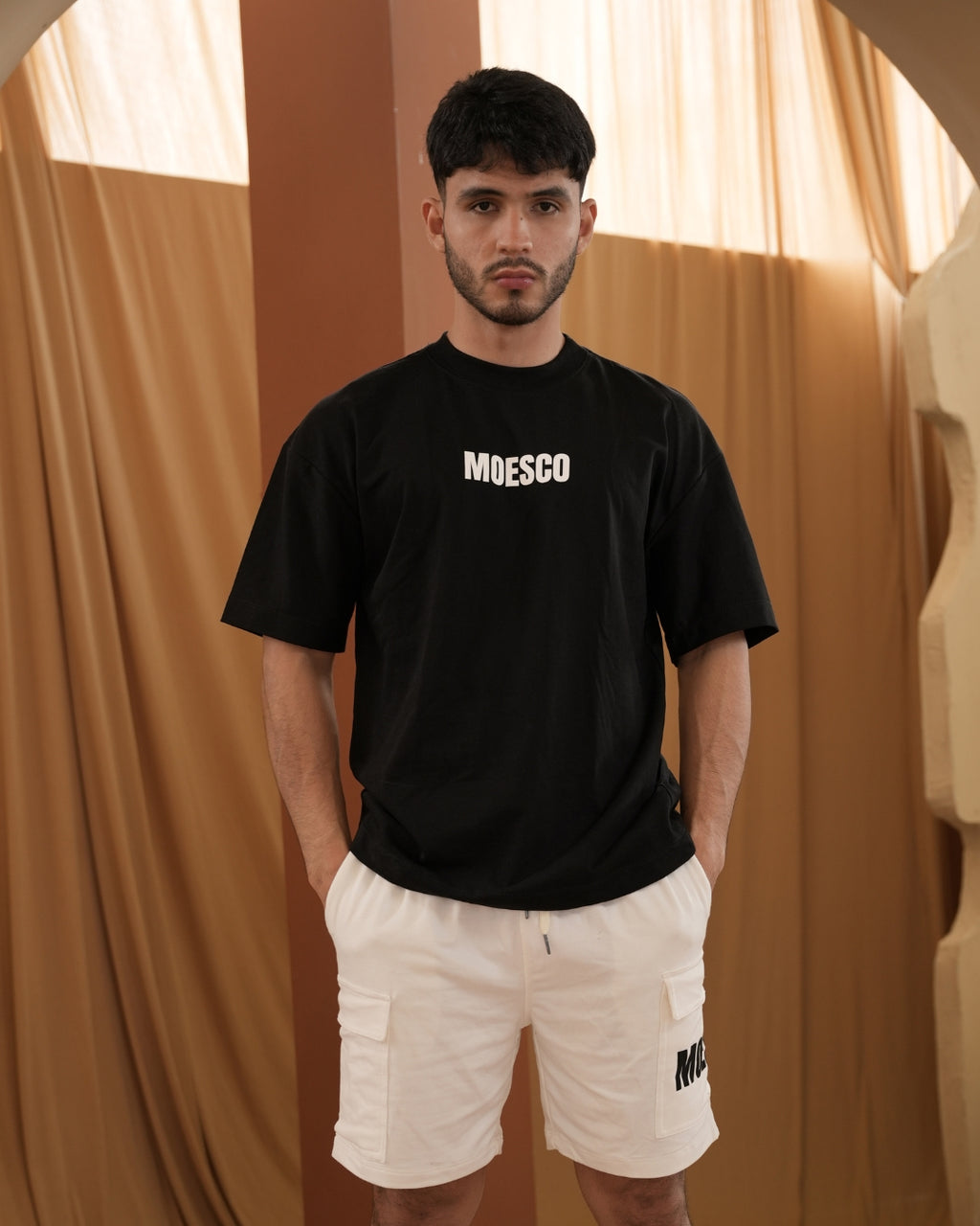 T-shirt Oversize Moesco Black
