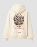 Hoodie Oversize Afterdust Ivory