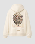 Hoodie Oversize Afterdust Ivory