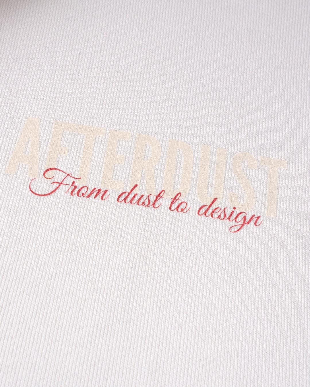 Hoodie Oversize Afterdust Ivory